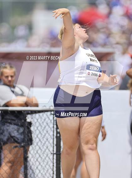 Thumbnail 1 in Class 5 Shot Put (MSHSAA State Championship) photogallery.