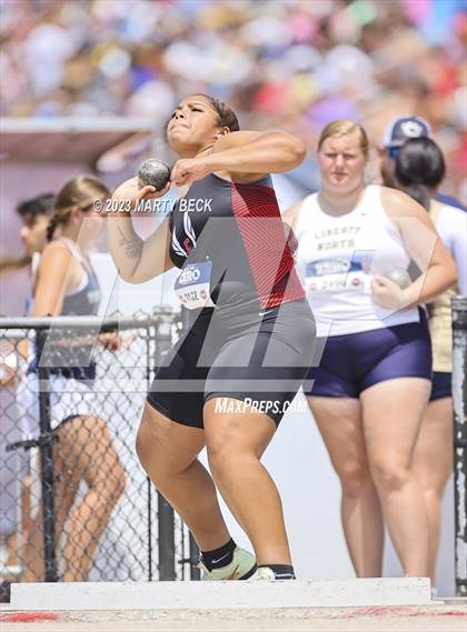 Thumbnail 3 in Class 5 Shot Put (MSHSAA State Championship) photogallery.