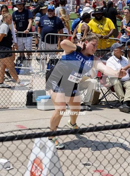 Thumbnail 2 in Class 5 Shot Put (MSHSAA State Championship) photogallery.