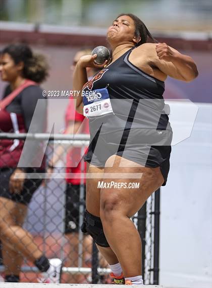 Thumbnail 1 in Class 5 Shot Put (MSHSAA State Championship) photogallery.