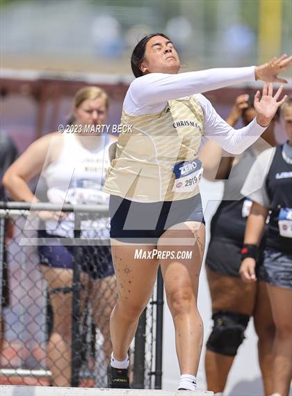 Thumbnail 1 in Class 5 Shot Put (MSHSAA State Championship) photogallery.