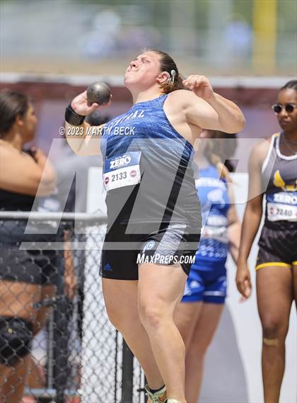Thumbnail 3 in Class 5 Shot Put (MSHSAA State Championship) photogallery.