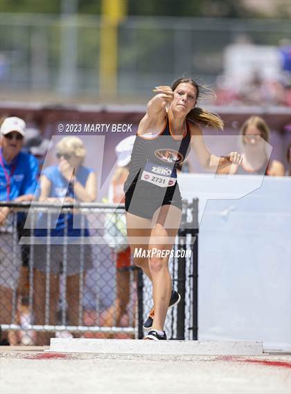 Thumbnail 2 in Class 5 Shot Put (MSHSAA State Championship) photogallery.