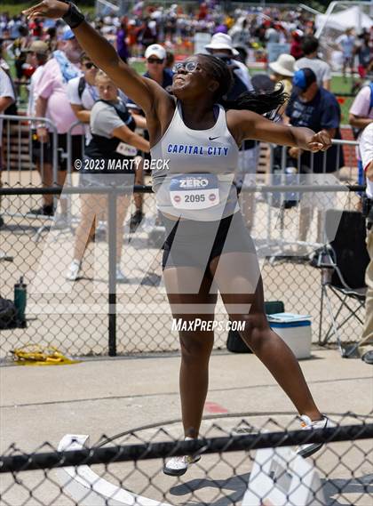 Thumbnail 3 in Class 5 Shot Put (MSHSAA State Championship) photogallery.