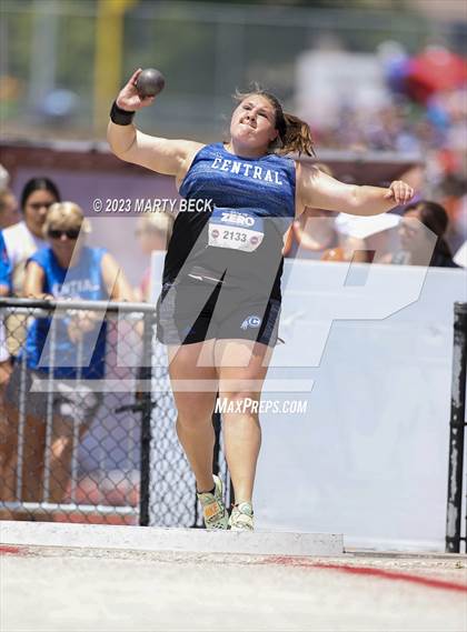 Thumbnail 2 in Class 5 Shot Put (MSHSAA State Championship) photogallery.