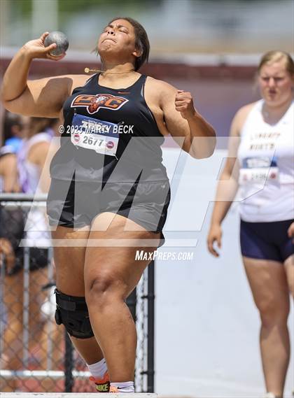 Thumbnail 3 in Class 5 Shot Put (MSHSAA State Championship) photogallery.