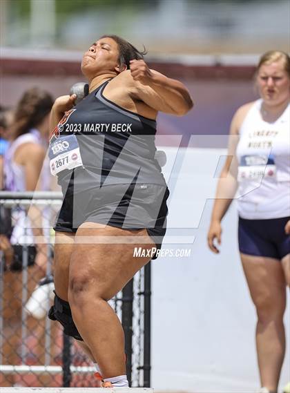 Thumbnail 1 in Class 5 Shot Put (MSHSAA State Championship) photogallery.