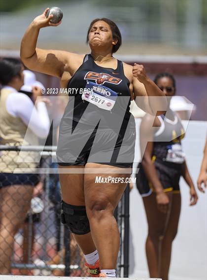 Thumbnail 2 in Class 5 Shot Put (MSHSAA State Championship) photogallery.