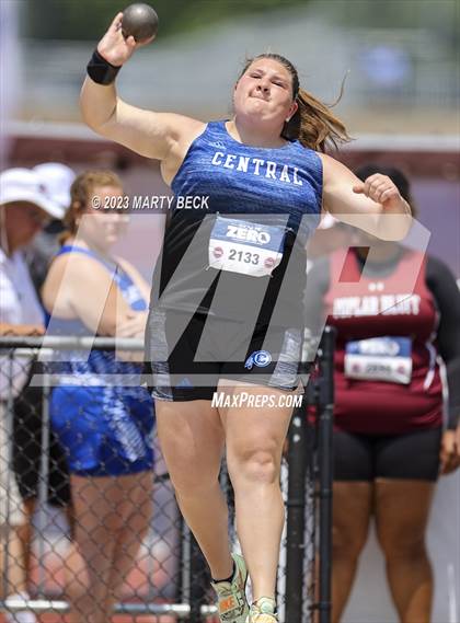 Thumbnail 1 in Class 5 Shot Put (MSHSAA State Championship) photogallery.