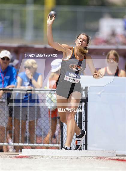 Thumbnail 1 in Class 5 Shot Put (MSHSAA State Championship) photogallery.