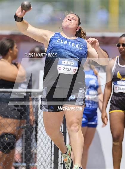 Thumbnail 2 in Class 5 Shot Put (MSHSAA State Championship) photogallery.