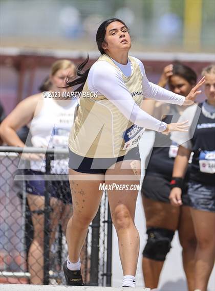 Thumbnail 3 in Class 5 Shot Put (MSHSAA State Championship) photogallery.