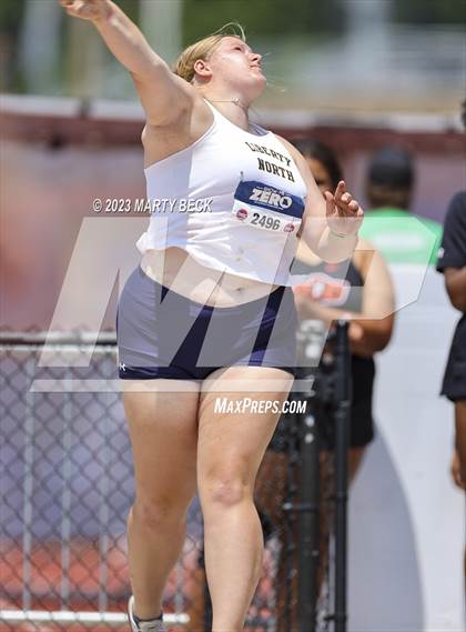 Thumbnail 2 in Class 5 Shot Put (MSHSAA State Championship) photogallery.