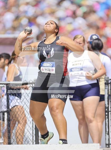 Thumbnail 1 in Class 5 Shot Put (MSHSAA State Championship) photogallery.