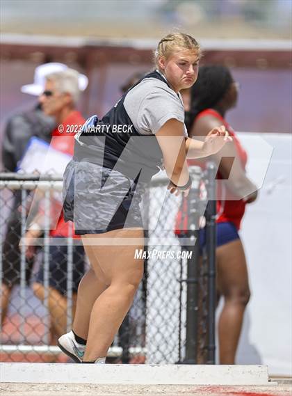Thumbnail 1 in Class 5 Shot Put (MSHSAA State Championship) photogallery.
