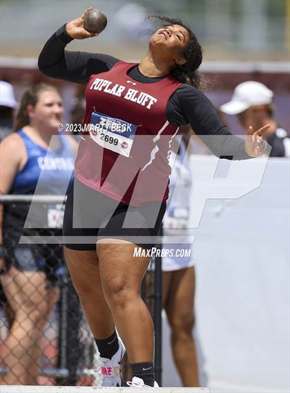 Thumbnail 2 in Class 5 Shot Put (MSHSAA State Championship) photogallery.