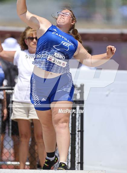 Thumbnail 1 in Class 5 Shot Put (MSHSAA State Championship) photogallery.