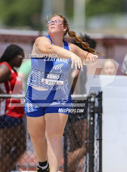 Thumbnail 2 in Class 5 Shot Put (MSHSAA State Championship) photogallery.