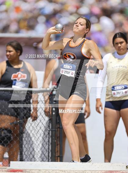 Thumbnail 3 in Class 5 Shot Put (MSHSAA State Championship) photogallery.