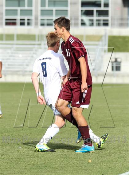 Thumbnail 1 in Air Academy vs. Cheyenne Mountain (CHSAA 4A Final) photogallery.