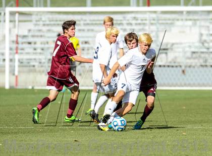 Thumbnail 2 in Air Academy vs. Cheyenne Mountain (CHSAA 4A Final) photogallery.