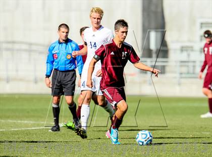 Thumbnail 2 in Air Academy vs. Cheyenne Mountain (CHSAA 4A Final) photogallery.