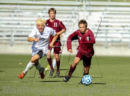 Thumbnail 3 in Air Academy vs. Cheyenne Mountain (CHSAA 4A Final) photogallery.
