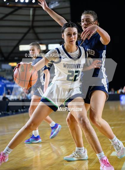 Thumbnail 3 in Woodinville vs. Gonzaga Prep (WIAA 4A Quarterfinals) photogallery.