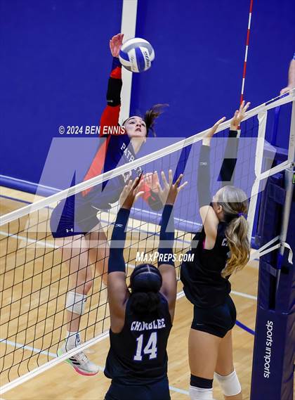 Thumbnail 1 in Mount Pisgah Christian vs. Chamblee (Lovett Block Party) photogallery.