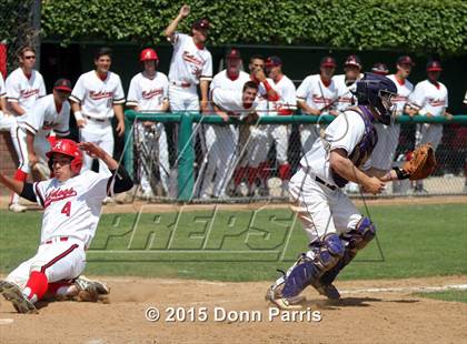 Thumbnail 1 in Ayala vs. Christian Brothers (Anderson Bat National Classic) photogallery.