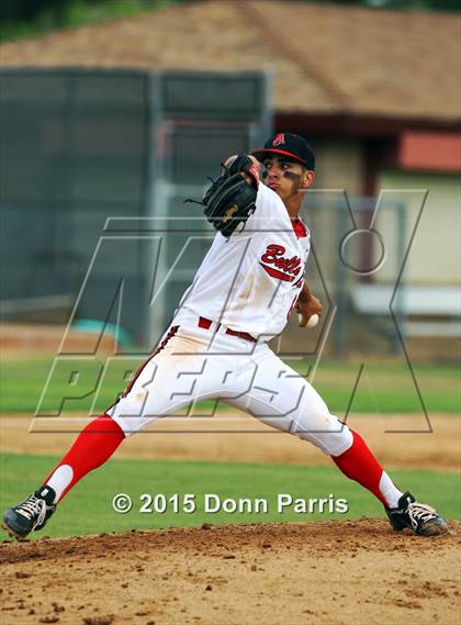 Thumbnail 3 in Ayala vs. Christian Brothers (Anderson Bat National Classic) photogallery.
