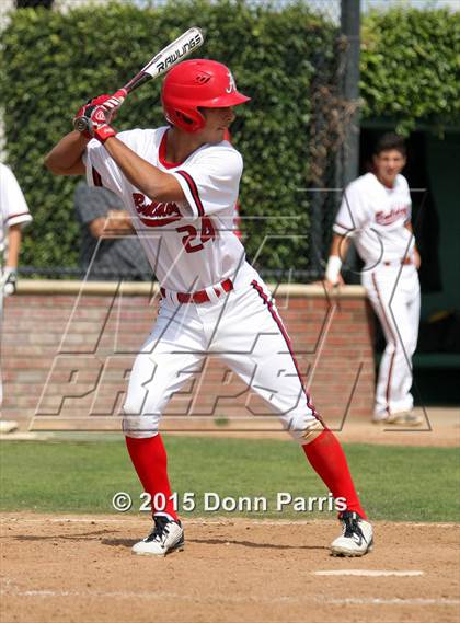 Thumbnail 1 in Ayala vs. Christian Brothers (Anderson Bat National Classic) photogallery.