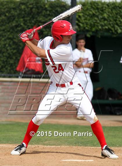 Thumbnail 1 in Ayala vs. Christian Brothers (Anderson Bat National Classic) photogallery.