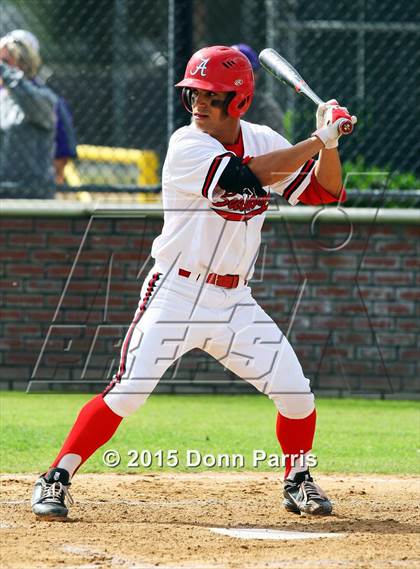Thumbnail 1 in Ayala vs. Christian Brothers (Anderson Bat National Classic) photogallery.