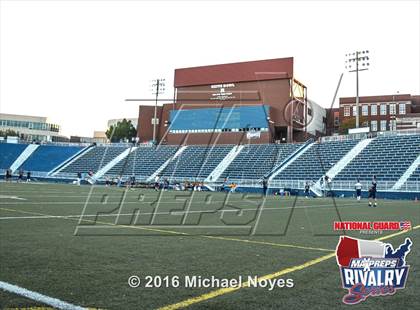 Thumbnail 2 in Evansville Mater Dei @ Evansville Reitz (2015 MaxPreps Rivalry Series) photogallery.