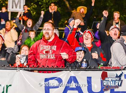 Thumbnail 1 in Evansville Mater Dei @ Evansville Reitz (2015 MaxPreps Rivalry Series) photogallery.