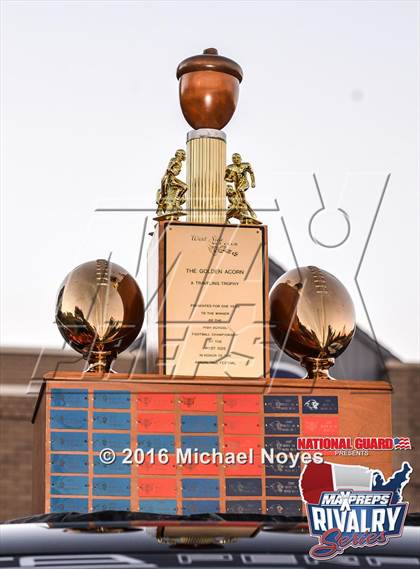 Thumbnail 3 in Evansville Mater Dei @ Evansville Reitz (2015 MaxPreps Rivalry Series) photogallery.