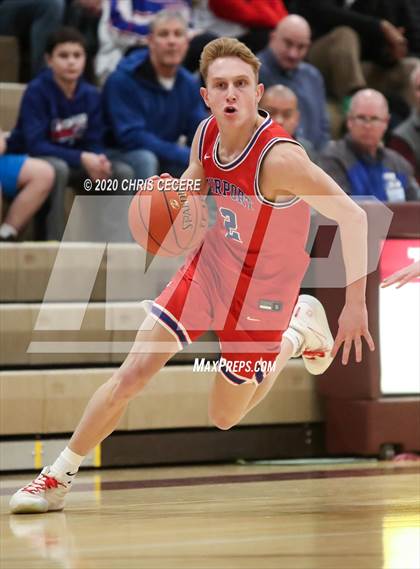Thumbnail 1 in Fairport @ Aquinas Institute (Section 5 Class AA First Round) photogallery.