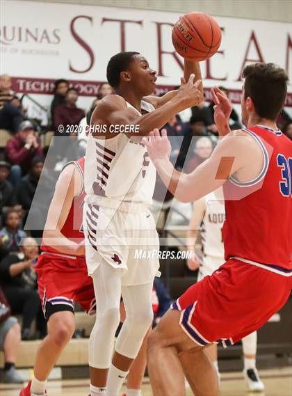 Thumbnail 3 in Fairport @ Aquinas Institute (Section 5 Class AA First Round) photogallery.