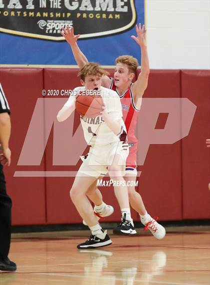 Thumbnail 2 in Fairport @ Aquinas Institute (Section 5 Class AA First Round) photogallery.
