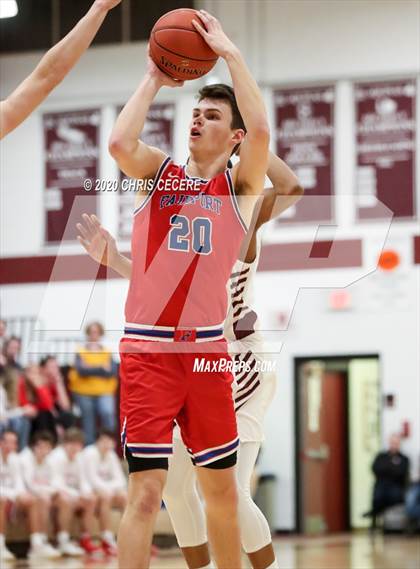 Thumbnail 2 in Fairport @ Aquinas Institute (Section 5 Class AA First Round) photogallery.