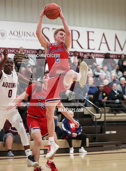 Thumbnail 1 in Fairport @ Aquinas Institute (Section 5 Class AA First Round) photogallery.