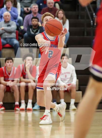 Thumbnail 2 in Fairport @ Aquinas Institute (Section 5 Class AA First Round) photogallery.