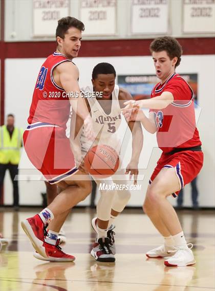 Thumbnail 3 in Fairport @ Aquinas Institute (Section 5 Class AA First Round) photogallery.