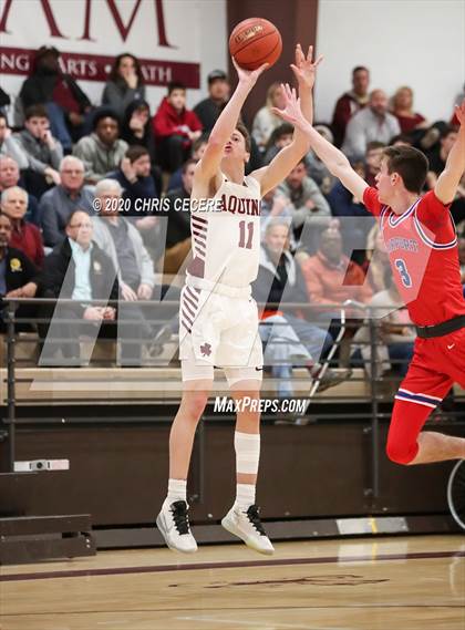 Thumbnail 1 in Fairport @ Aquinas Institute (Section 5 Class AA First Round) photogallery.
