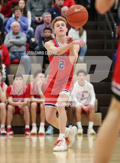 Thumbnail 3 in Fairport @ Aquinas Institute (Section 5 Class AA First Round) photogallery.