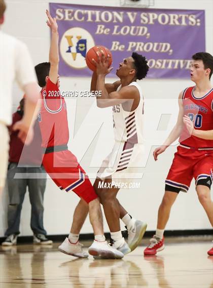 Thumbnail 1 in Fairport @ Aquinas Institute (Section 5 Class AA First Round) photogallery.