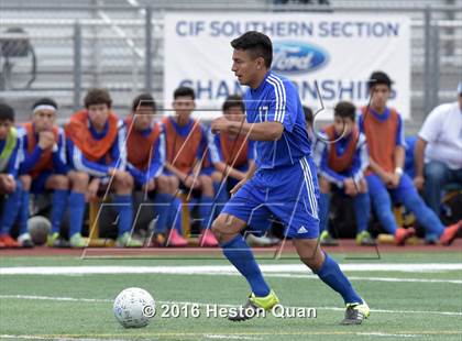 Thumbnail 1 in Saddleback Valley Christian vs. Fillmore (CIF-SS D7 Final) photogallery.