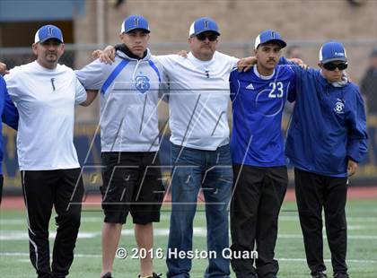 Thumbnail 2 in Saddleback Valley Christian vs. Fillmore (CIF-SS D7 Final) photogallery.