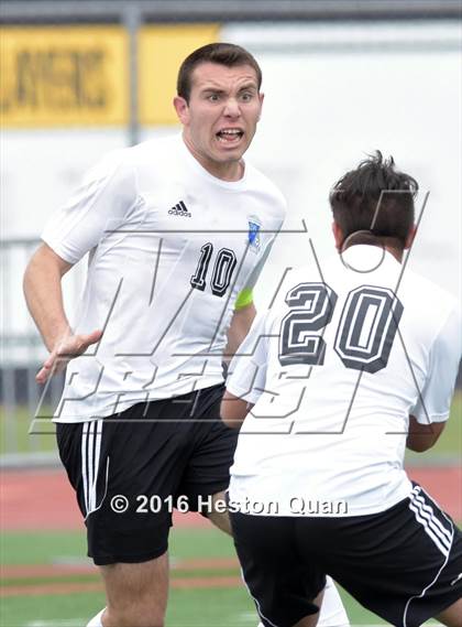 Thumbnail 3 in Saddleback Valley Christian vs. Fillmore (CIF-SS D7 Final) photogallery.